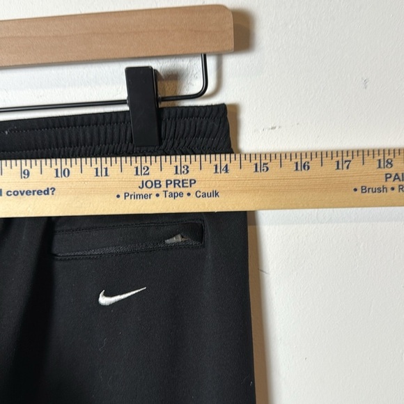 Nike Training Women Black White Stripe Tech Fleece Dri-Fit Zippered Ankle Pants - Picture 9 of 11